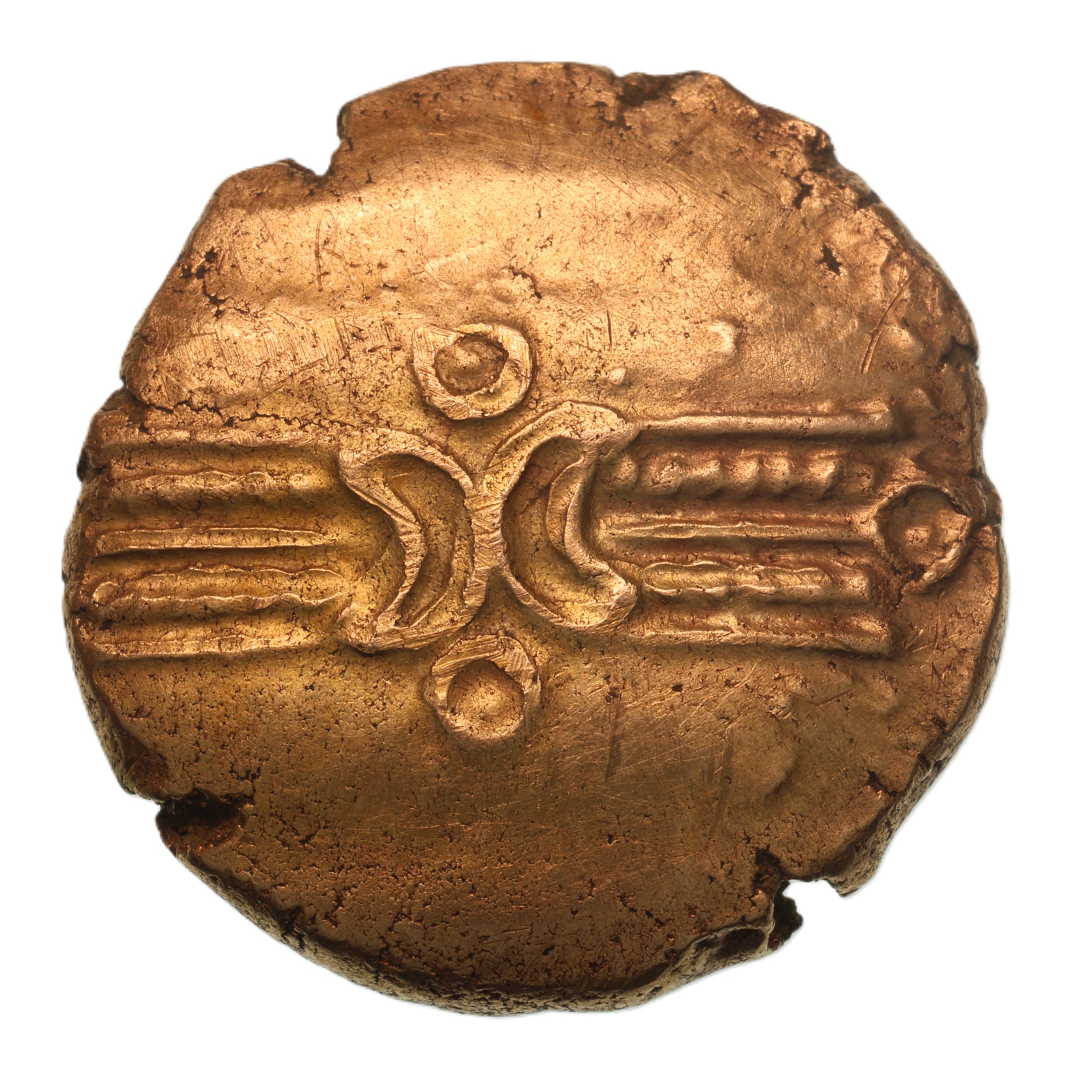 Trinovantes Dubnovellaunos c. 5 BC-AD 10 Branch Gold Stater *Scarce* - Image 4
