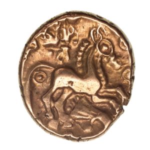 Catuvellauni Addedomaros c. 45–25 BC Spiral Gold Stater