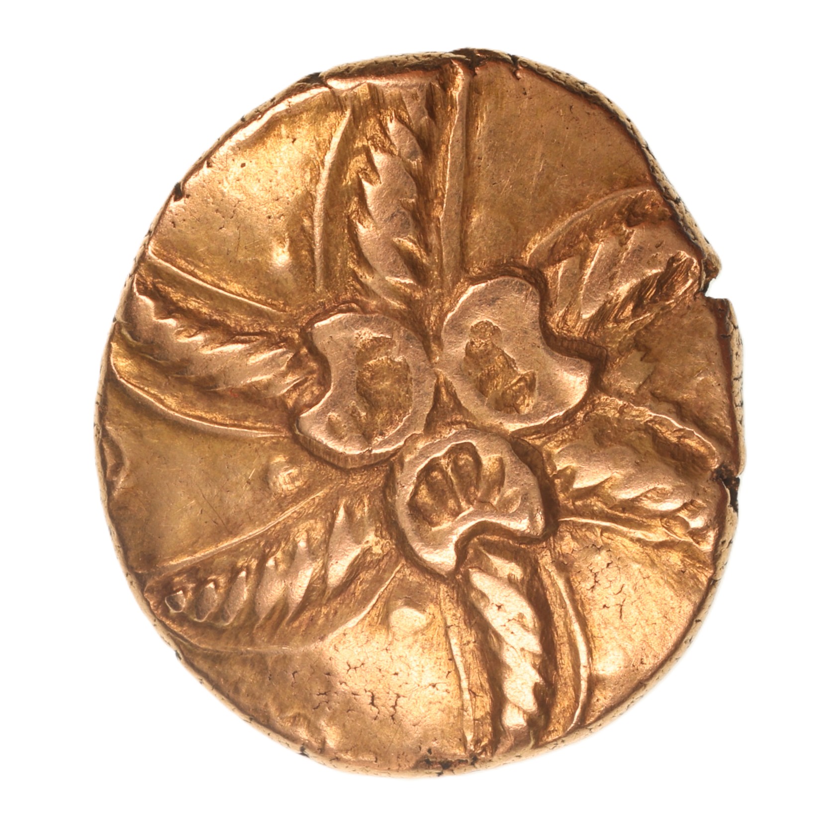 Catuvellauni Addedomaros c. 45–25 BC Spiral Gold Stater - Image 3