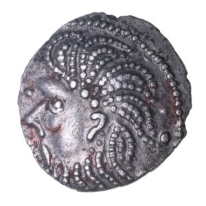 Catuvellauni Tasciovanos c. 25 BC-AD 10 Warrior Silver Unit *Very Rare*