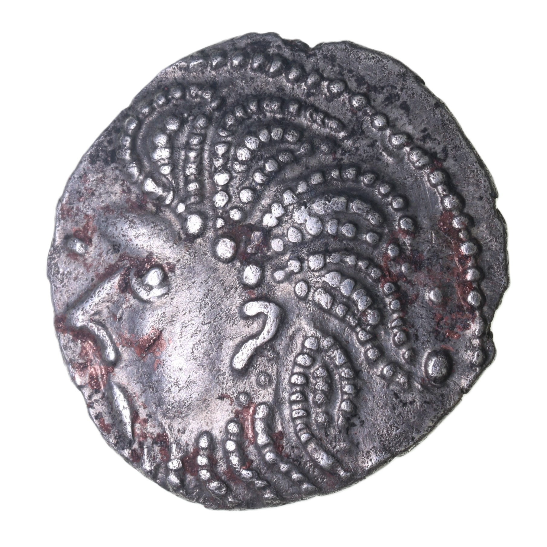 Catuvellauni Tasciovanos c. 25 BC-AD 10 Warrior Silver Unit *Very Rare*
