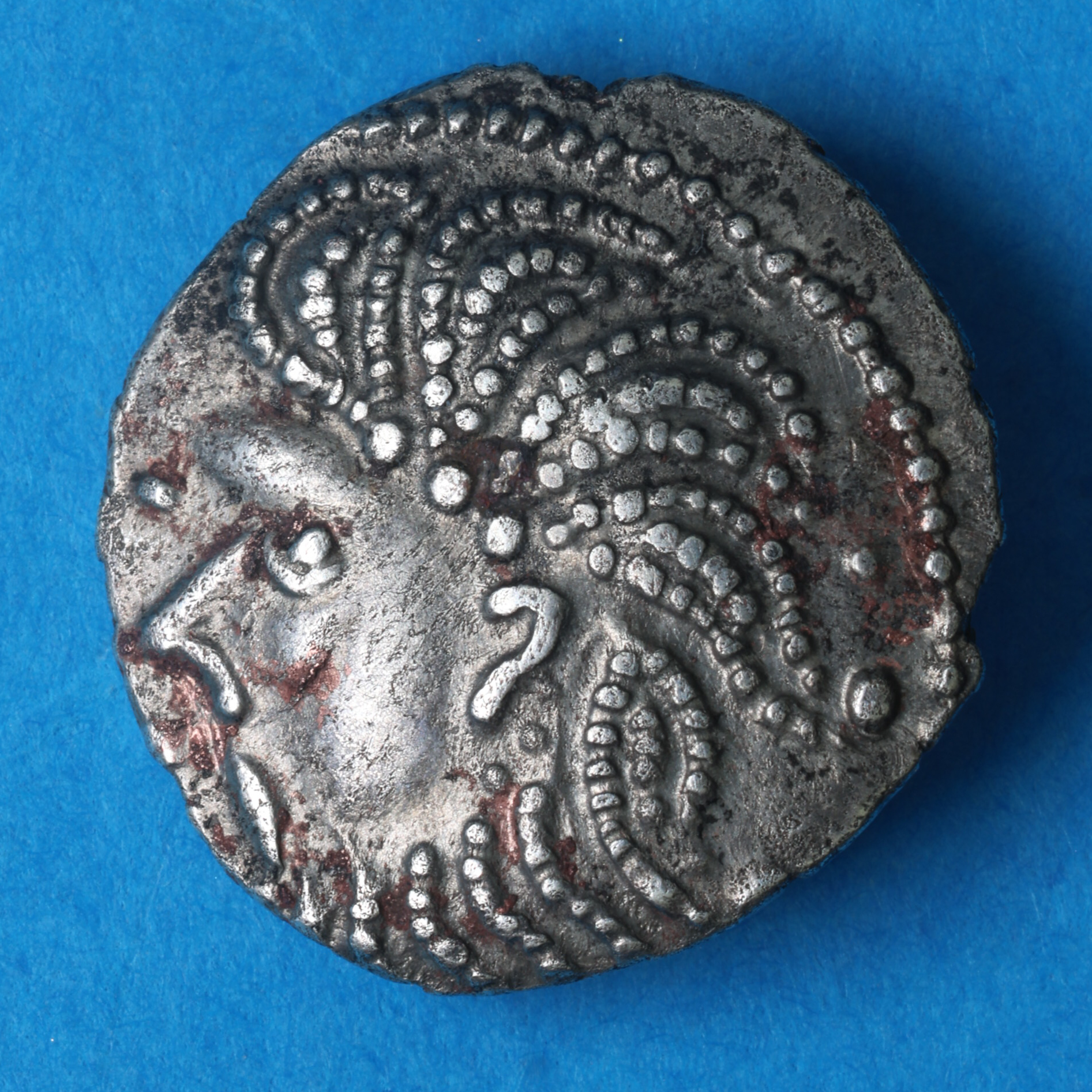 Catuvellauni Tasciovanos c. 25 BC-AD 10 Warrior Silver Unit *Very Rare* - Image 4