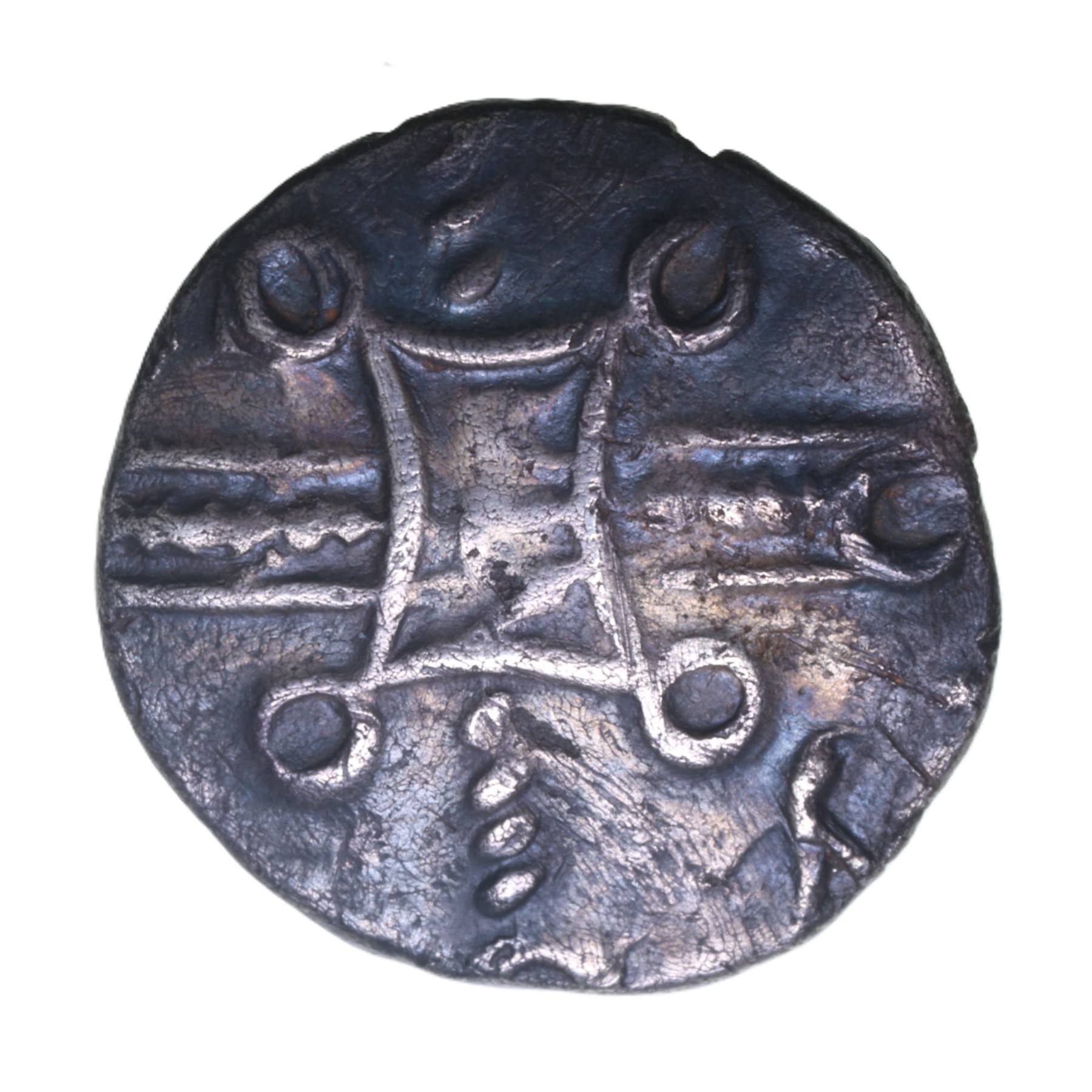 Catuvellauni Tasciovanos c. 25 BC-AD 10 Trailing Rein Silver Unit *Extremely Rare* - Image 2