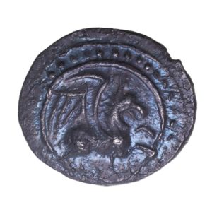 Catuvellauni Tasciovanos c. 25 BC-AD 10 Griffin Silver Unit *Extremely Rare*