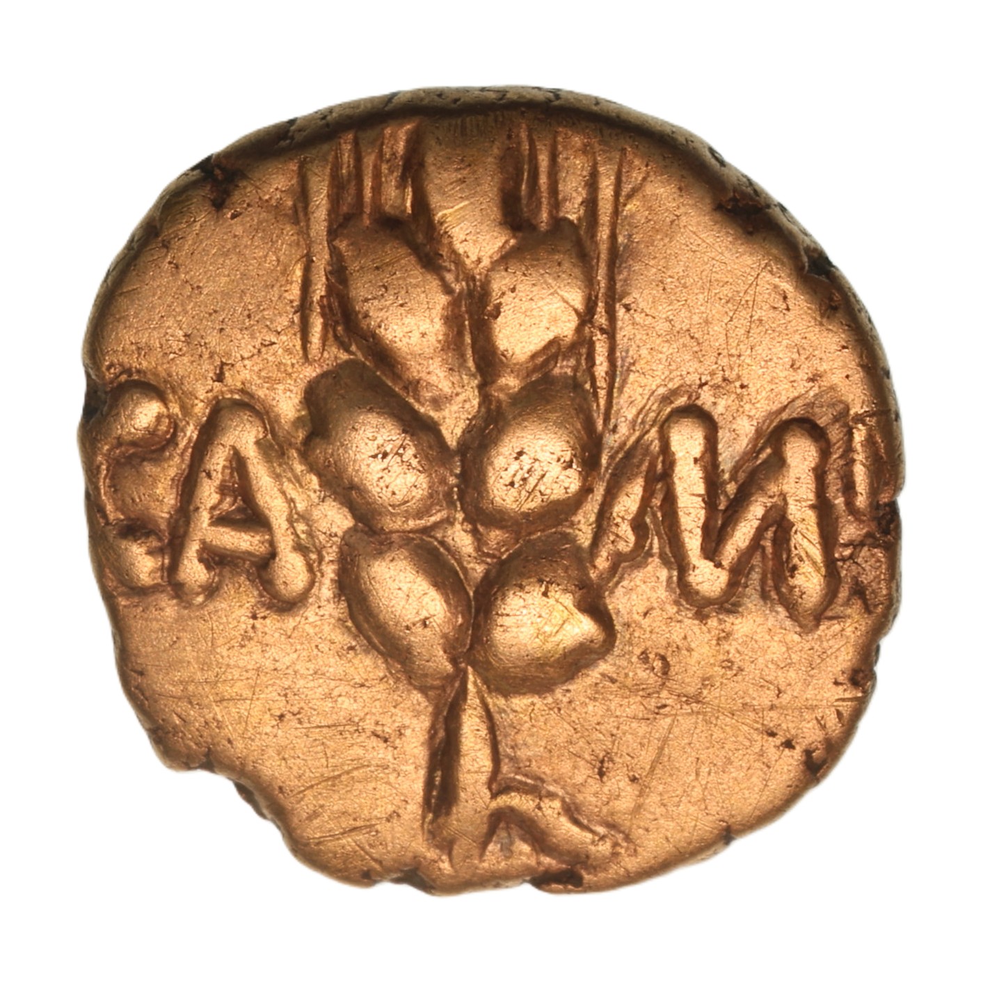 Catuvellaunii & Trinovantes Cunobelinus c. AD 8-40 Wild Type Gold Quarter Stater *Scarce* - Image 2