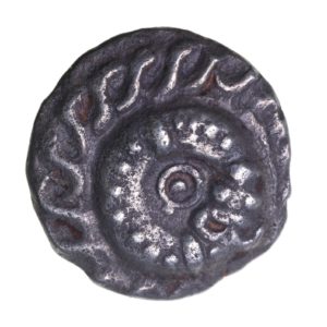 Catuvellauni & Trinovantes Cunobelinus c. AD 8-40 Serpent Pegasus Silver Unit *Extremely Rare*
