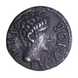 Catuvellauni & Trinovantes Cunobelinus c. AD 8-40 Crescent Horse Silver Unit *Very Rare*
