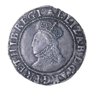 Elizabeth I AD 1558-1603 Silver Shilling 6th Issue
