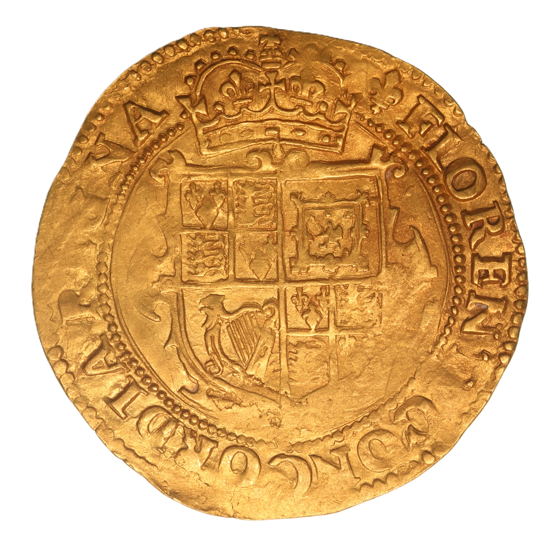 Charles I AD 1625-1649 Gold Unite Group A - Image 2