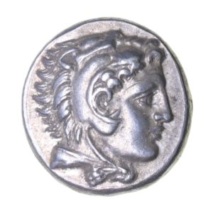 Macedon Alexander III The Great 336-323 BC Silver Drachm Lifetime Issue