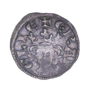 Edward I AD 1272-1307 Silver Farthing Long Cross type London