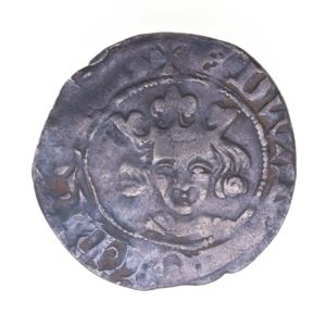 Edward III AD 1327-1377 Silver Penny Long Cross Type 3rd coinage London