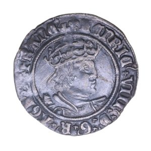 Henry VIII AD 1509-1547 Silver Groat 2nd Issue