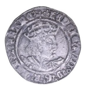 Henry VIII AD 1509-1547 Silver Groat 2nd Issue