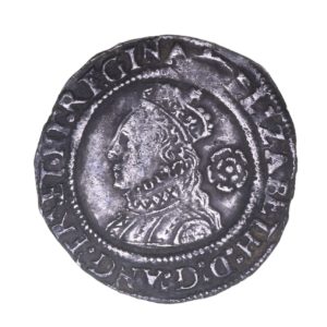 Elizabeth I AD 1558-1603 Silver Threepence 3rd/4th Issue AD1567
