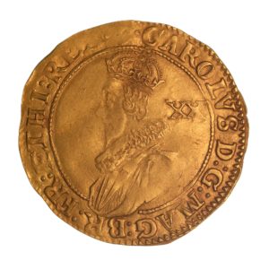 Charles I AD 1625-1649 Gold Unite Group B