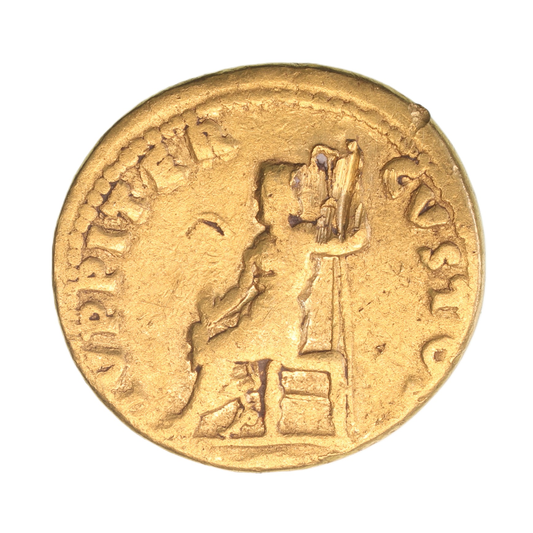Nero AD 54-68 Gold Aureus The Twelve Caesars Rome - Image 2