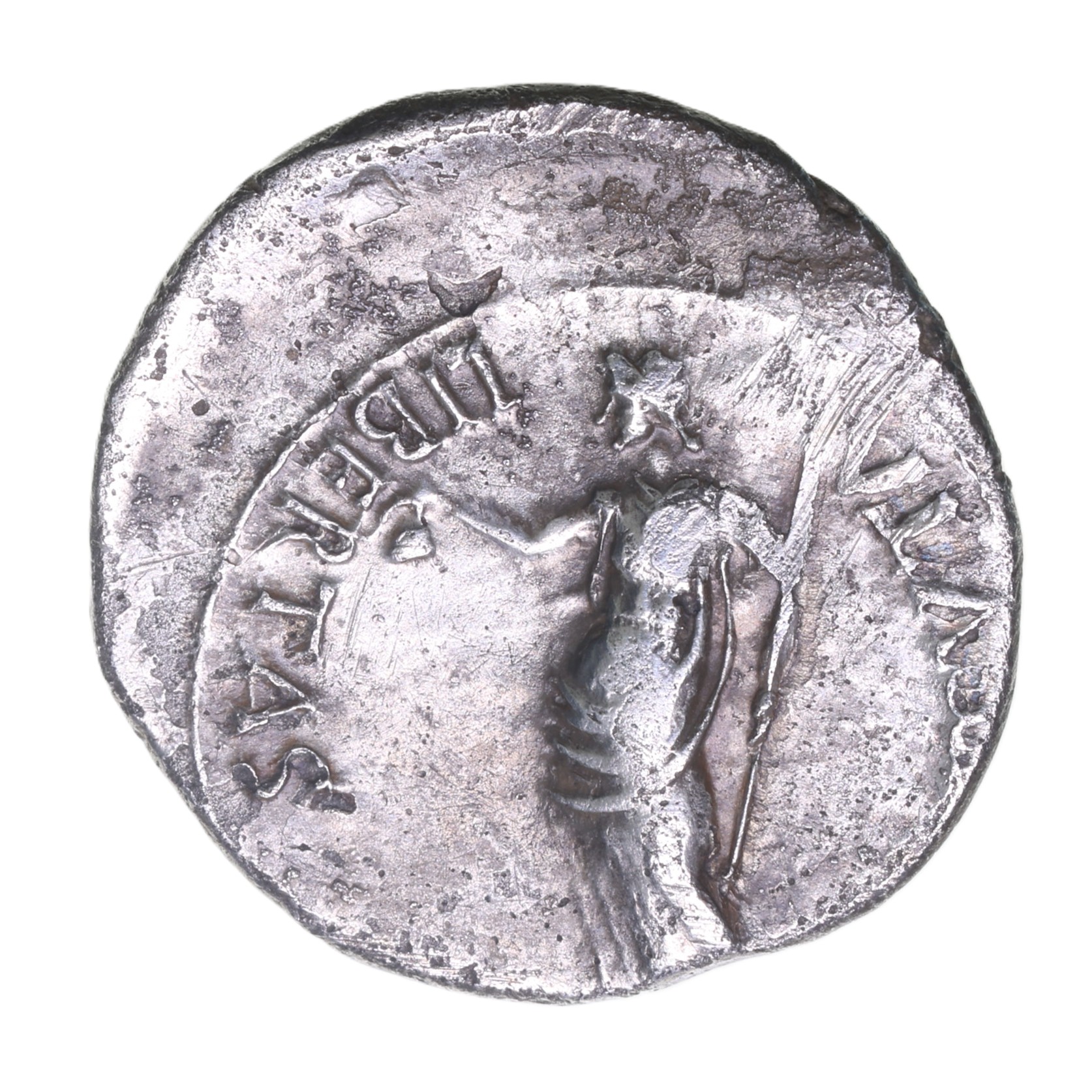 Galba AD 68-69 Silver Denarius Tarraco mint *Rare* - Image 2