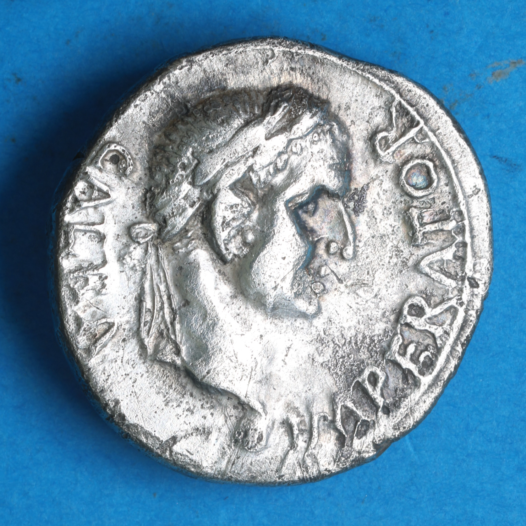 Galba AD 68-69 Silver Denarius Tarraco mint *Rare* - Image 3