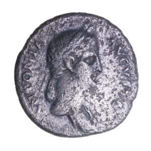 Antonia Mother of Claudius AD 41-54 Silver Denarius Rome *Rare*