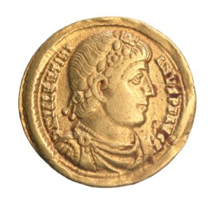 Valentinian I AD 364-375 Gold Solidus Antioch