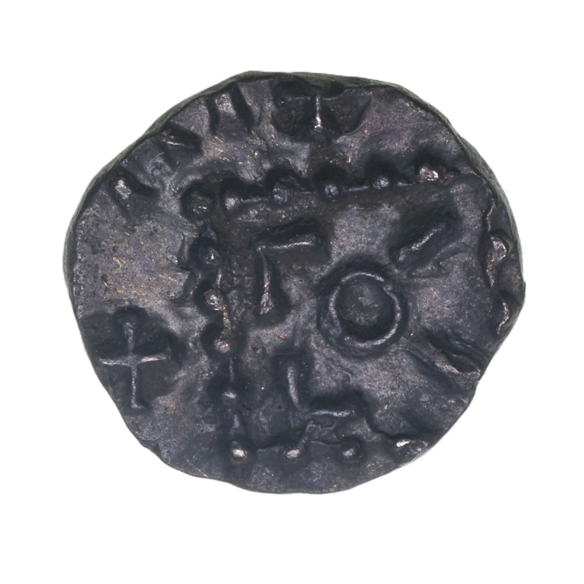 Anglo Saxon Continental Issues AD 695-740 Silver Sceatta Series E - Image 2