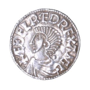 Aethelred II AD 978-1016 Silver Penny Long Cross Type York