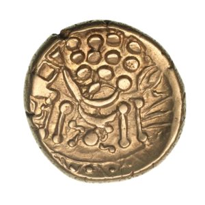 Belgae 1st Century BC Gold Stater Chute Type