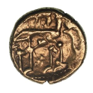 Iceni 1st Century BC Norfolk Wolf Left Type Gold Stater *Scarce*