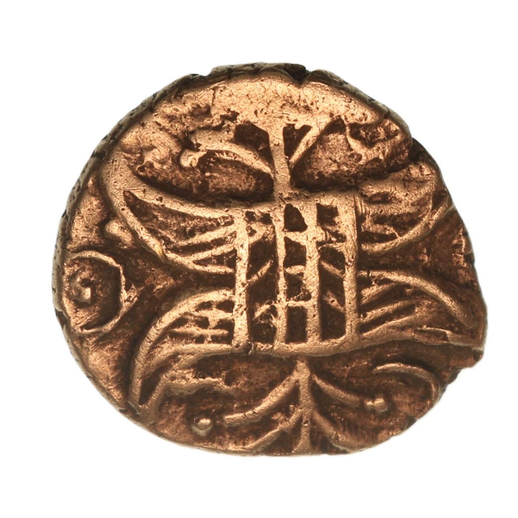 Iceni 1st Century BC Gold Quarter Stater Irstead Smiler *Scarce* - Image 2
