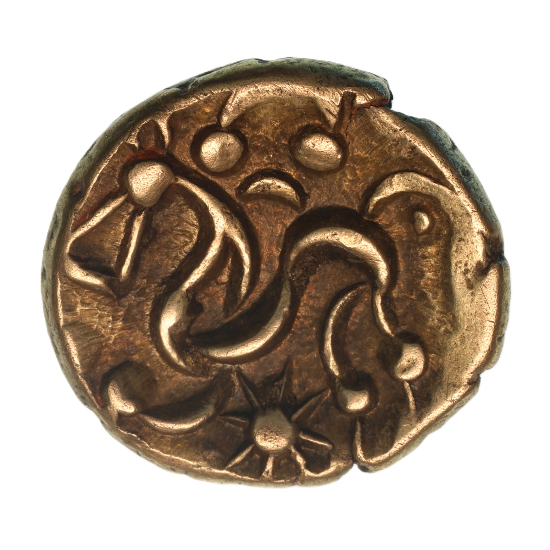 Corieltavi c.1st Century BC Gold Stater South Ferribly