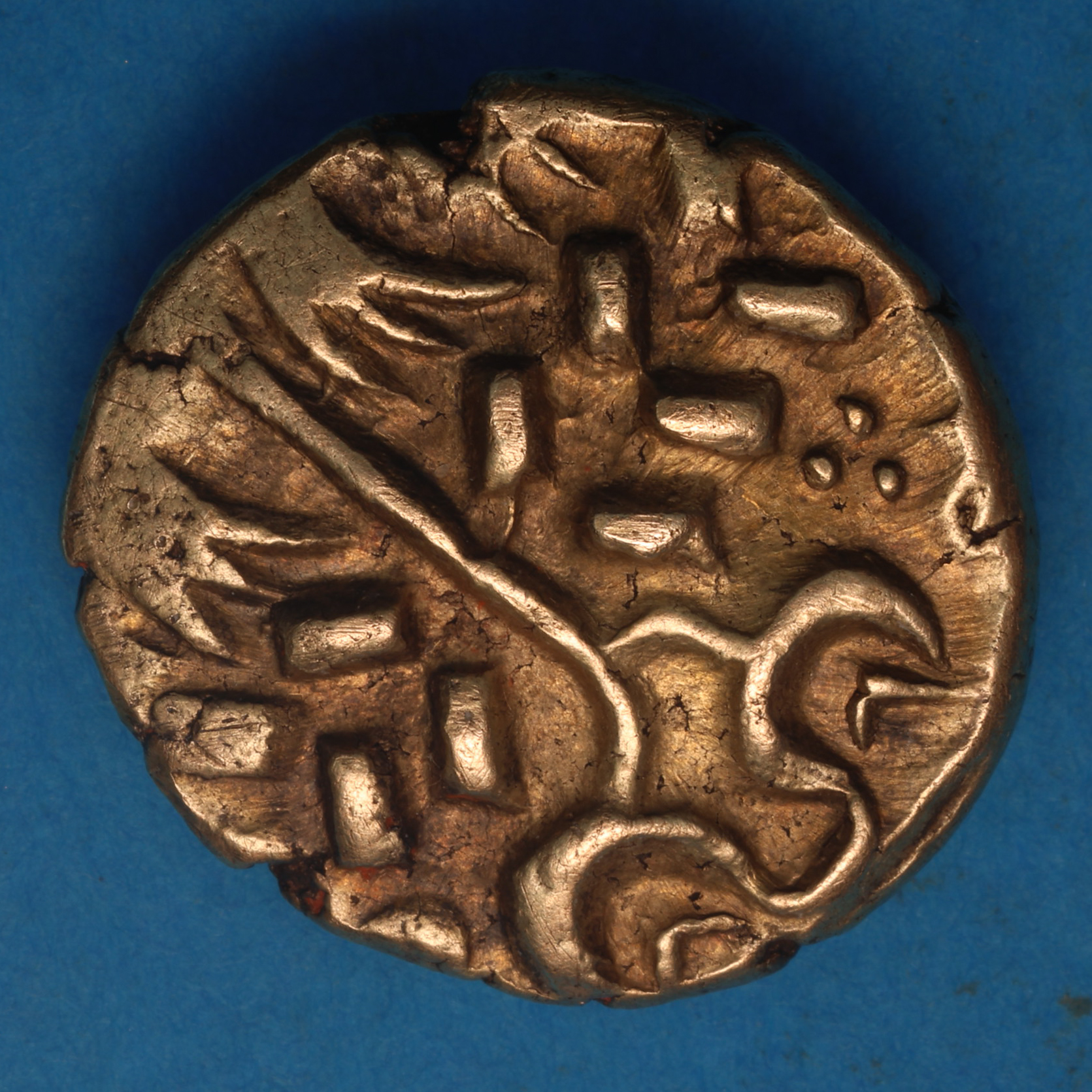 Corieltavi c.1st Century BC Gold Stater South Ferribly - Image 4