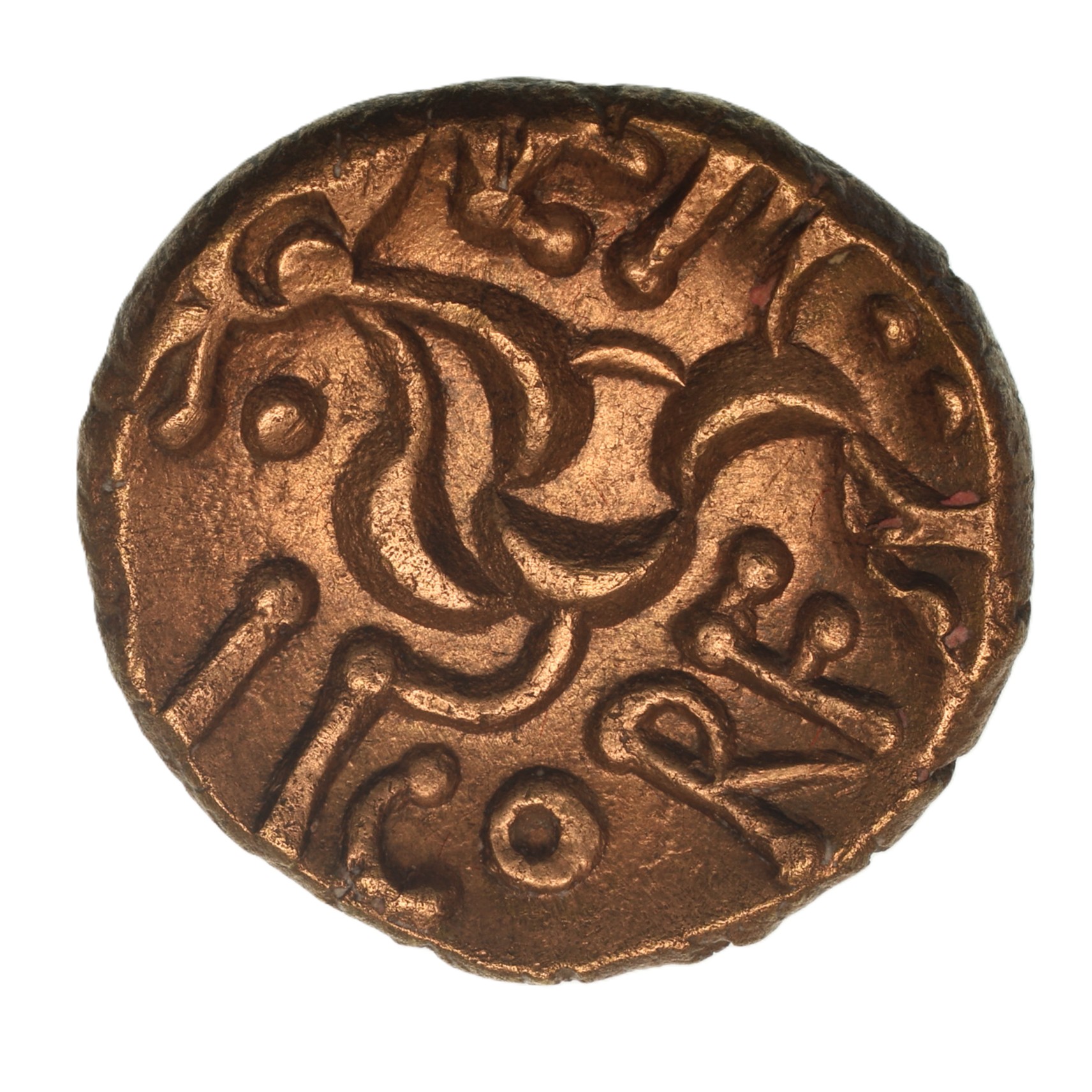 Corieltavi Vepo c. AD 15-40 Gold Stater *Rare*