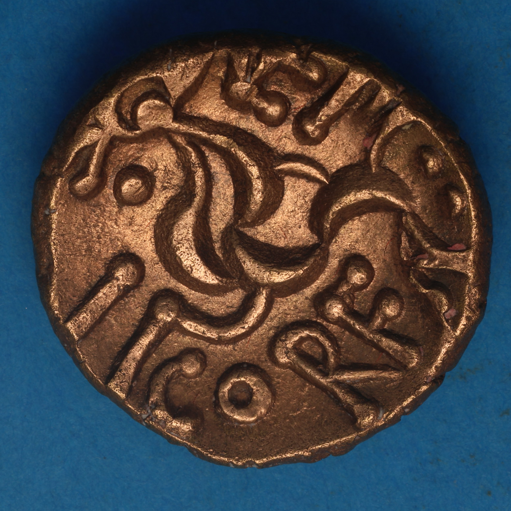 Corieltavi Vepo c. AD 15-40 Gold Stater *Rare* - Image 3