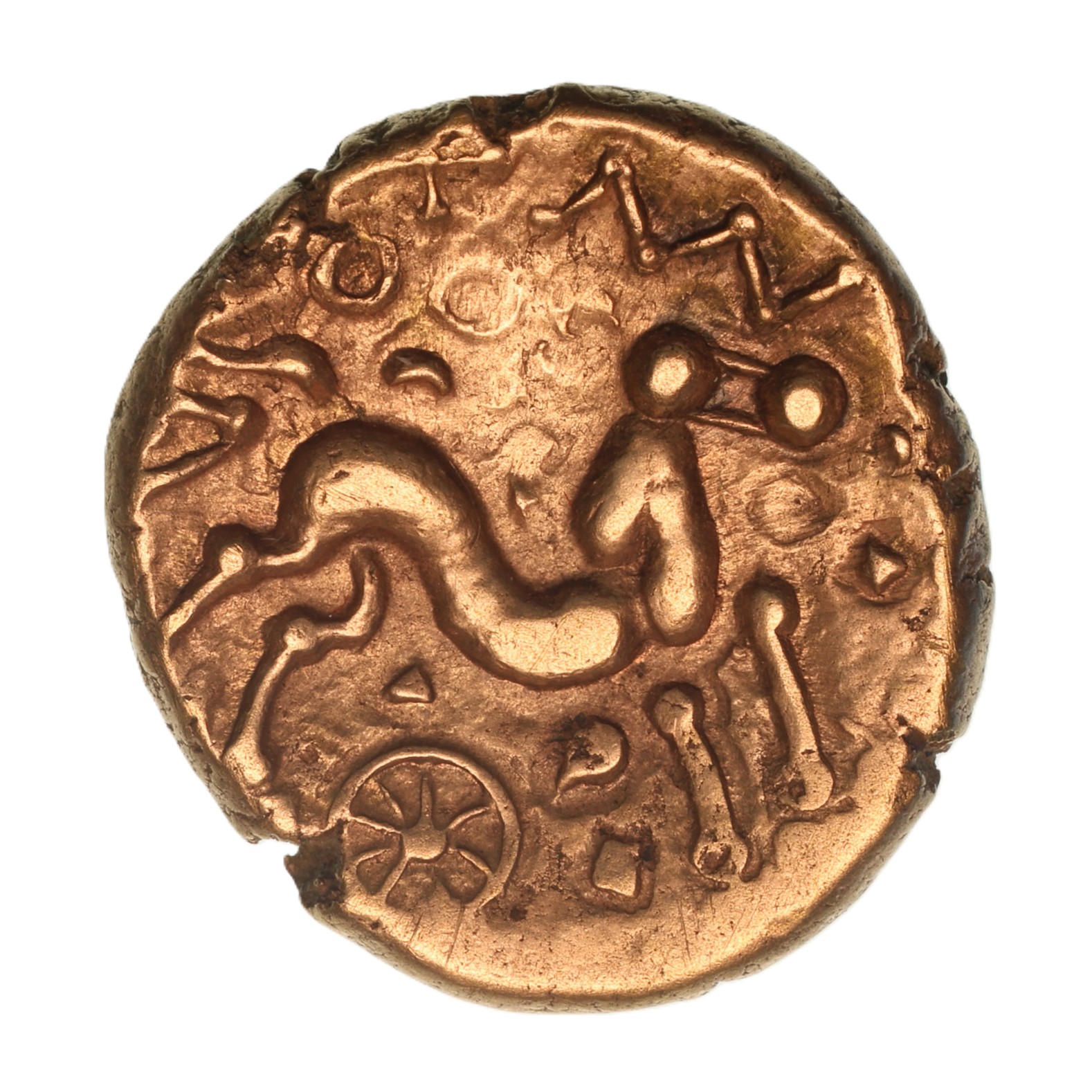 Dobunni 1st Century BC Gold Stater Pershore Type *Excessively Rare*