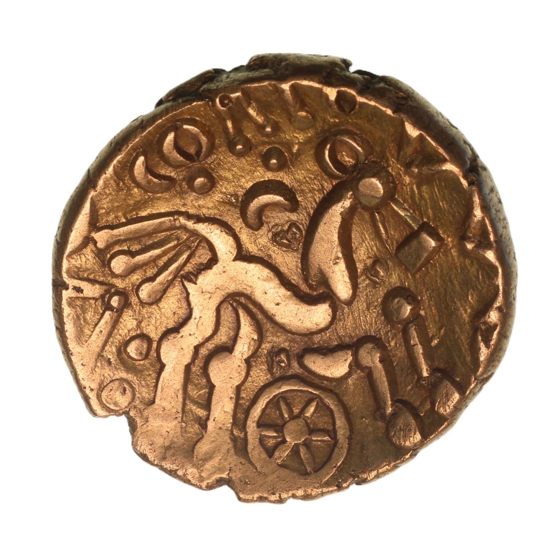 Dobunni Corio C.20 BC-AD 5 Gold Stater Corio Tree