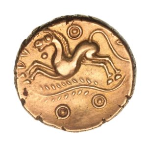 Trinovantes Dubnovellaunos c.5 BC-AD 10 Gold Stater
