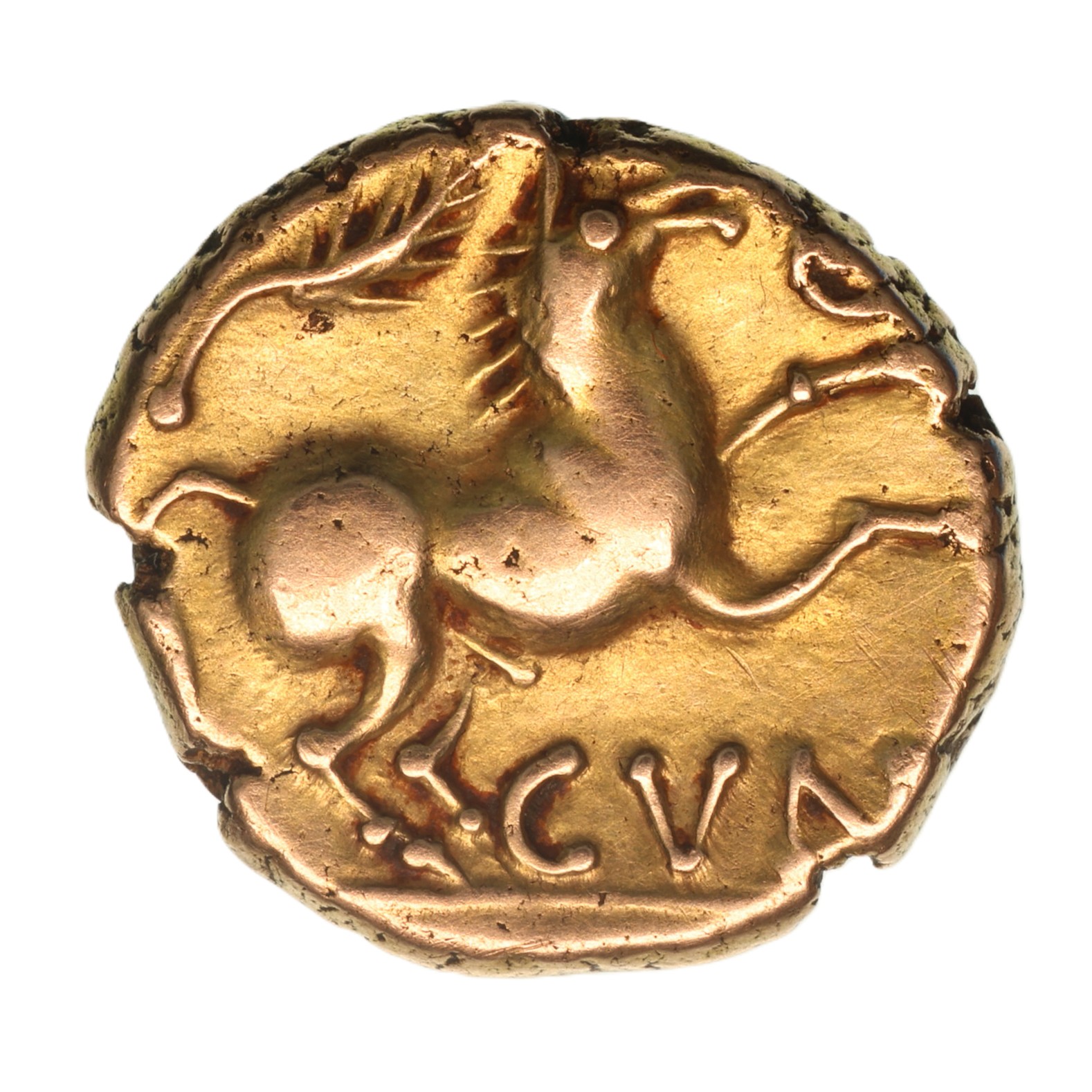 Catuvellaunii & Trinovantes Cunobelinus c. AD 8-41 Gold Stater