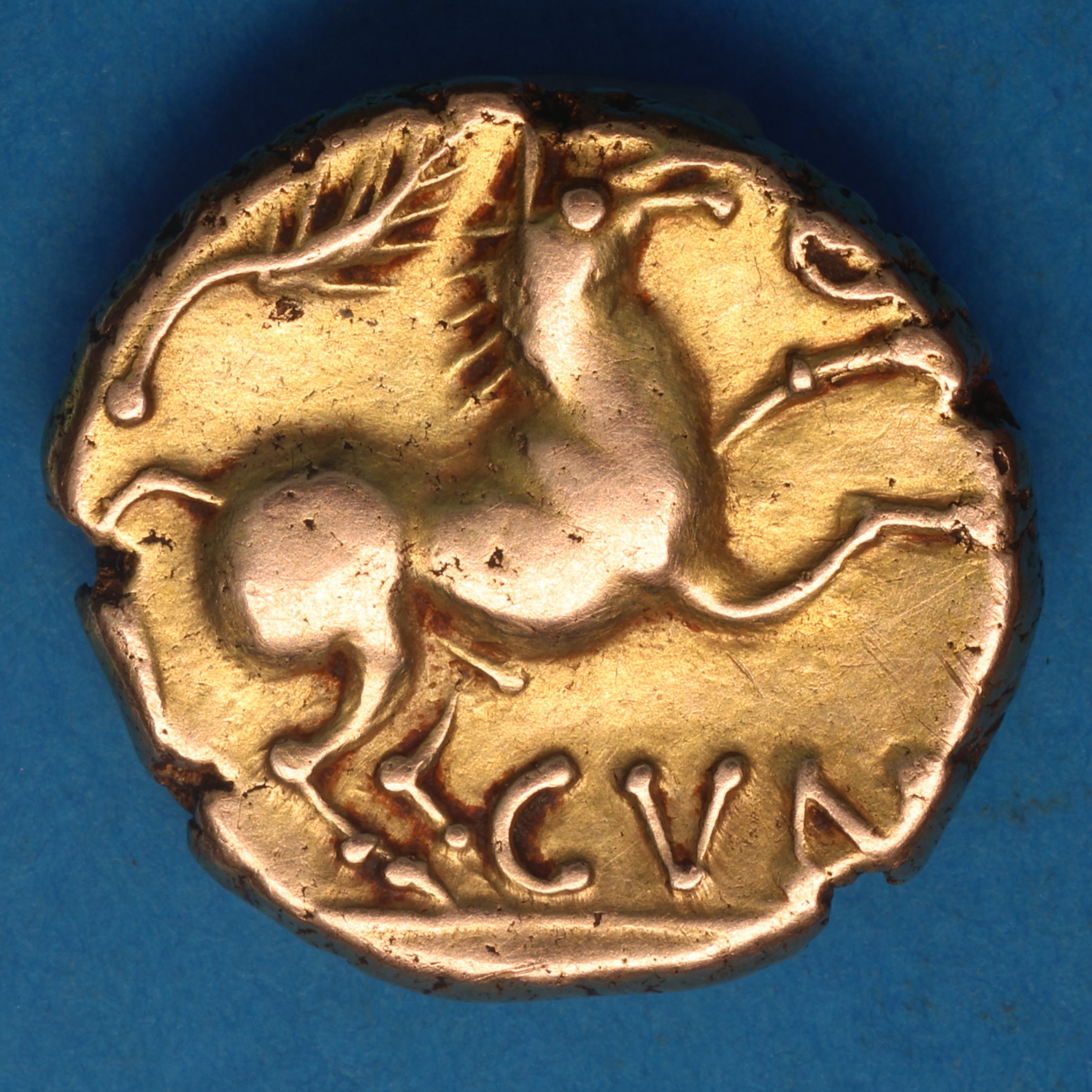 Catuvellaunii & Trinovantes Cunobelinus c. AD 8-41 Gold Stater - Image 3
