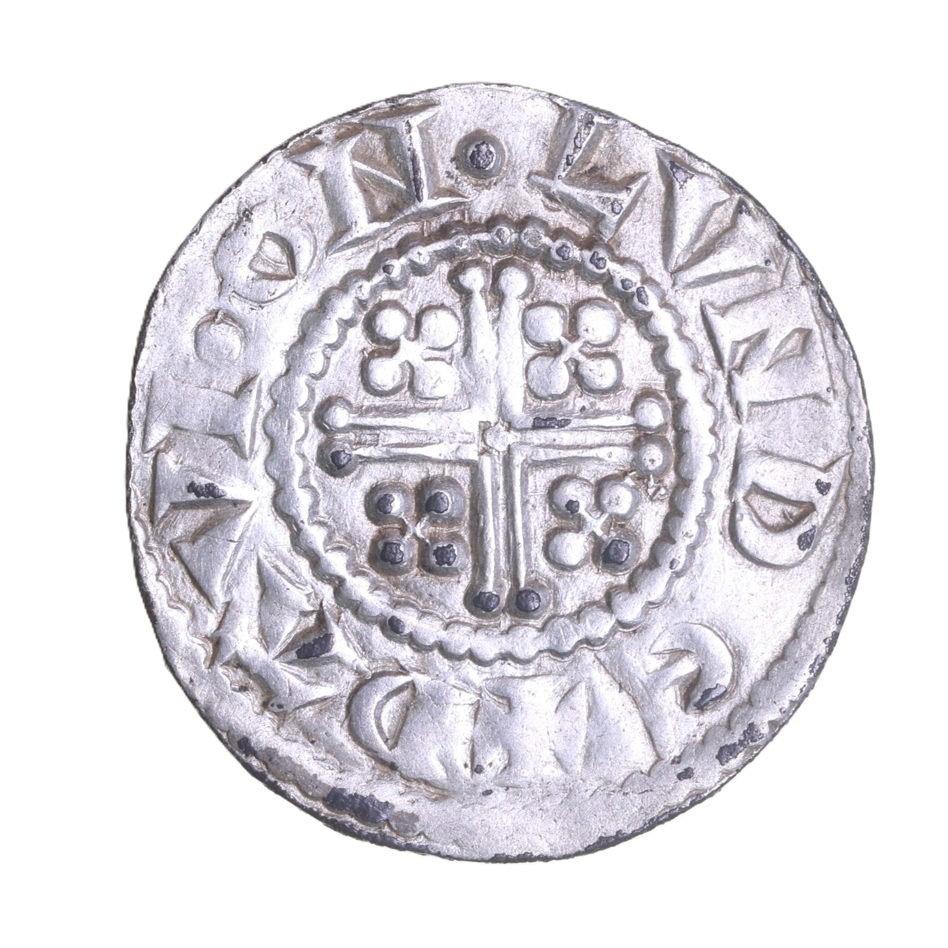 Henry II AD 1154-1189 Silver Short Cross Penny London Class 1b - Image 2