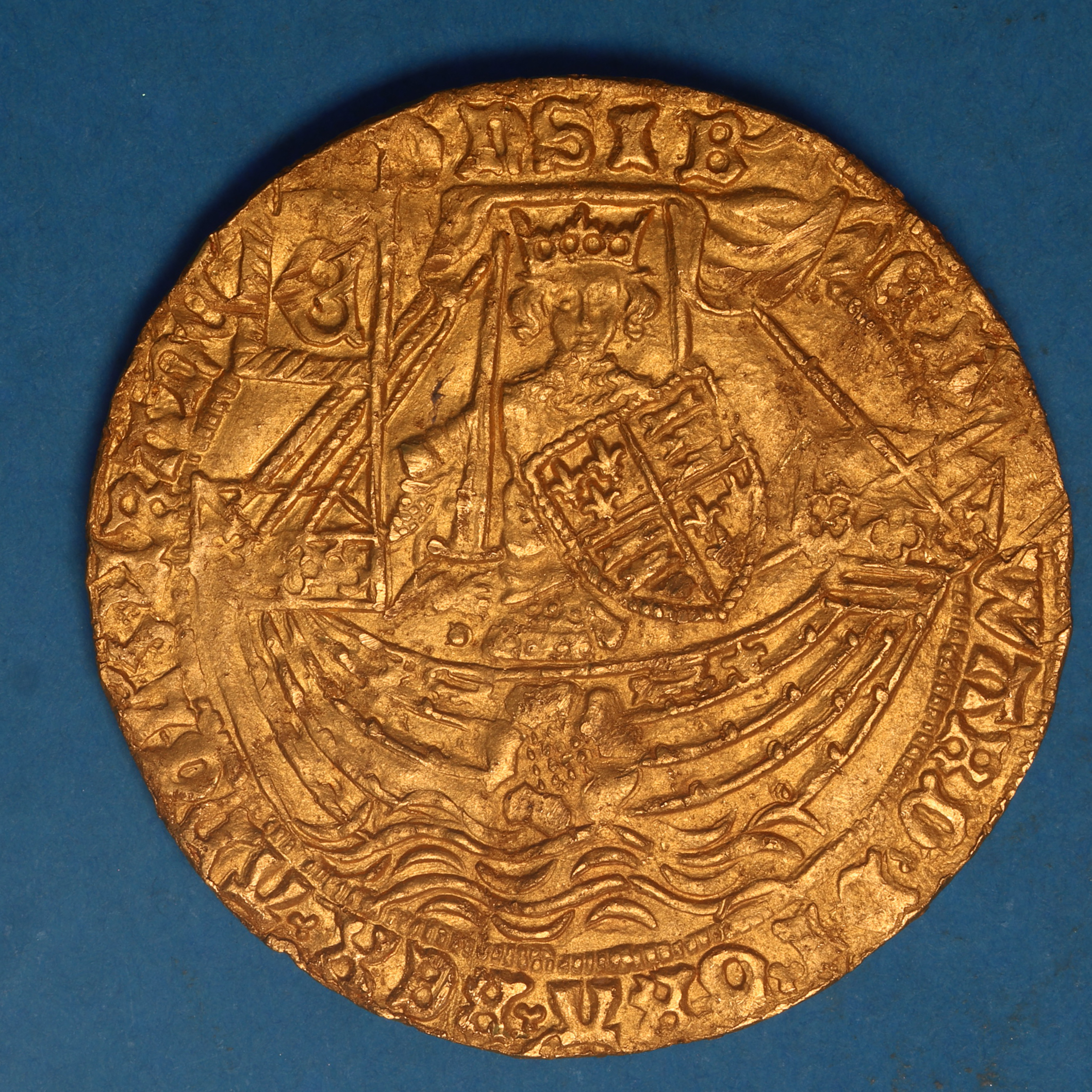 Edward IV AD 1461-1483 Gold Ryal / Rose Noble 1st Reign London - Image 3