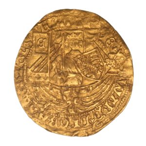 Edward IV AD 1461-1483 Gold Half Ryal 1st Reign York