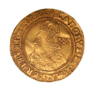 Charles I AD 1625-1649 Gold Unite Group A