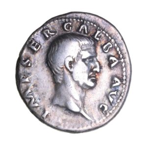 Galba AD 68-69 Silver Denarius Rome