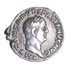 Vespasian AD 69-79 Silver Denarius Rome