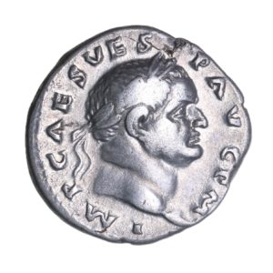 Vespasian AD 69-79 Silver Denarius Rome