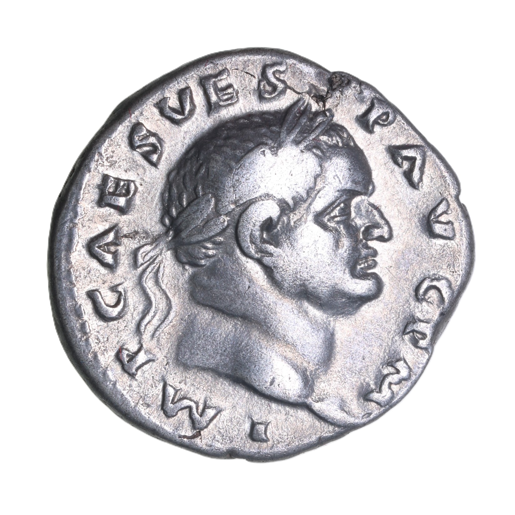 Vespasian AD 69-79 Silver Denarius Rome
