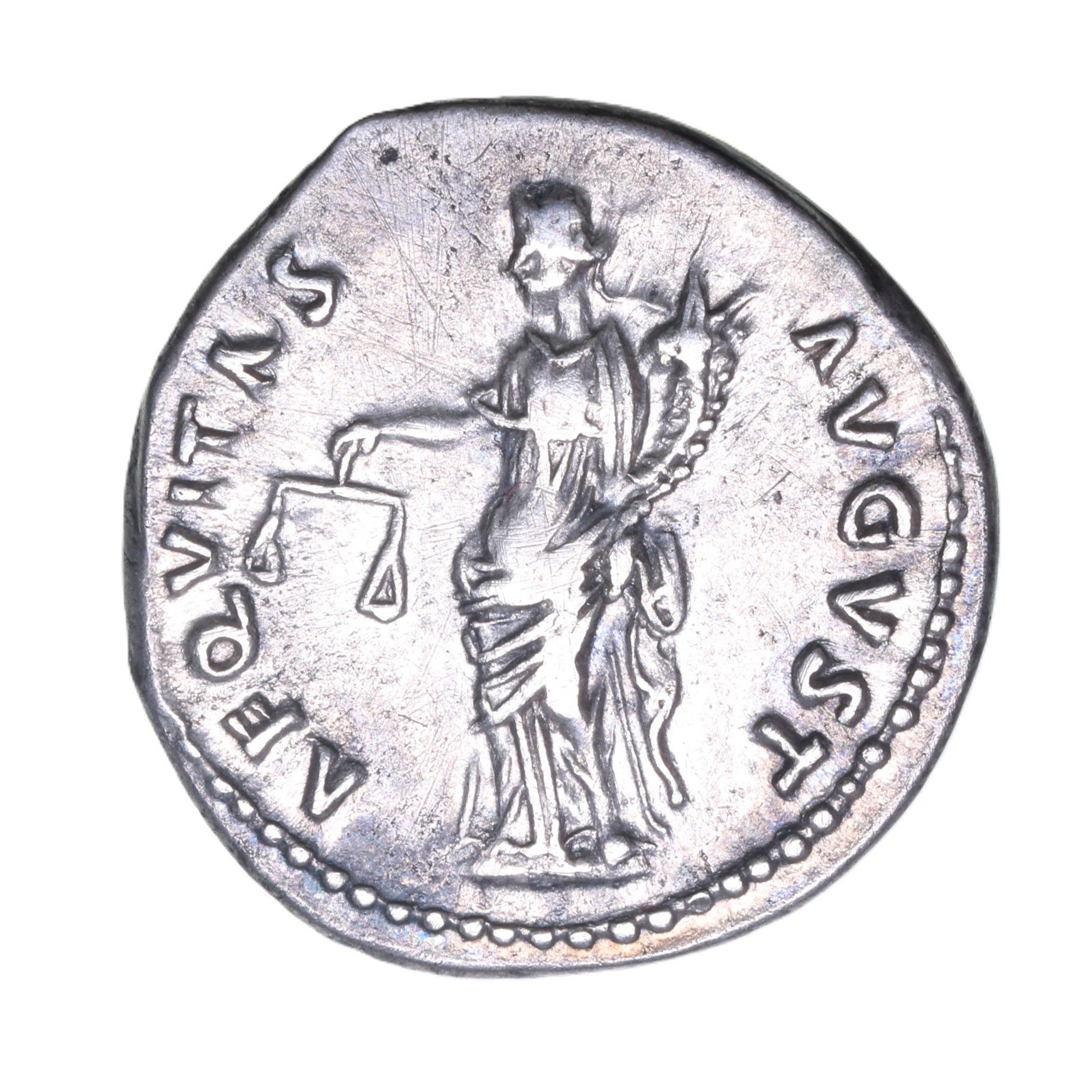 Nerva AD 96-98 Silver Denarius Rome - Image 2