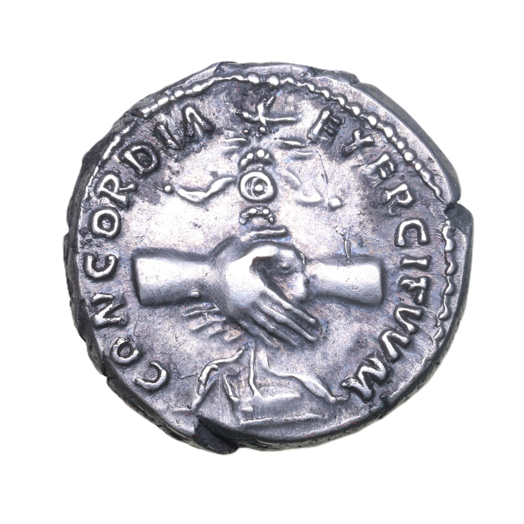 Nerva AD 96-98 Silver Denarius Rome - Image 2