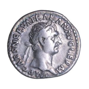 Trajan AD 98-117 Silver Denarius Rome